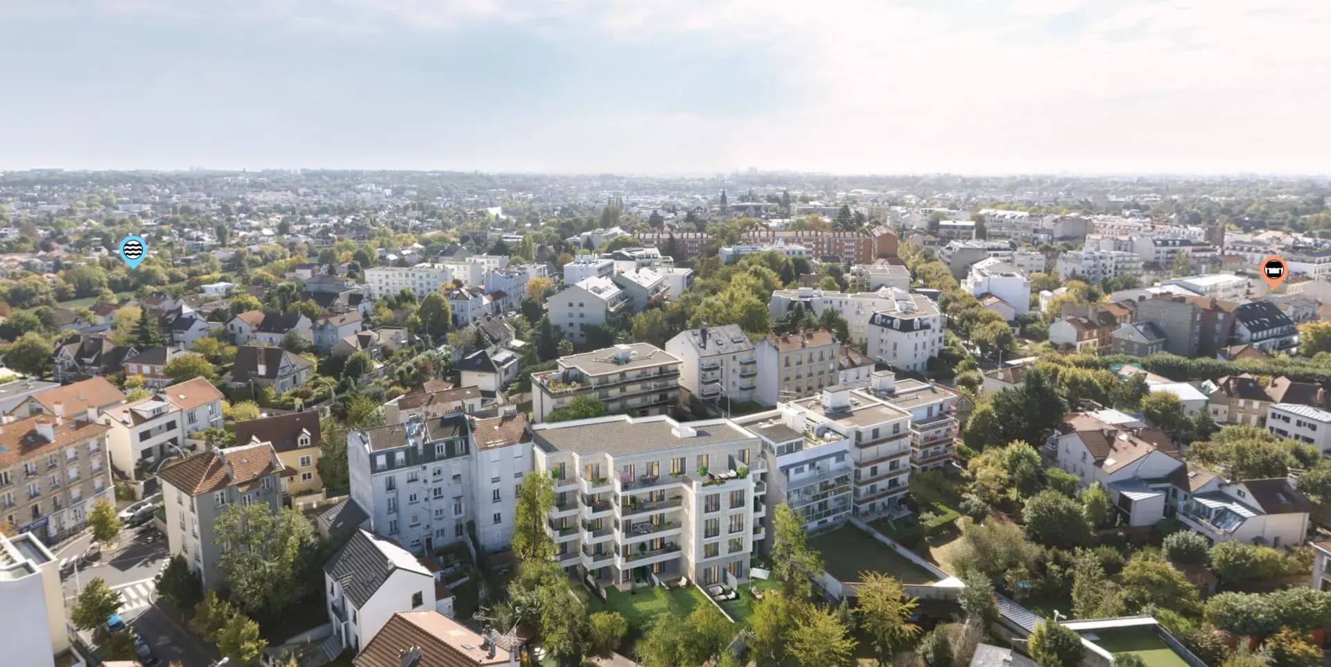 Panorama 360 du projet Le Perreux par Vizion Studio