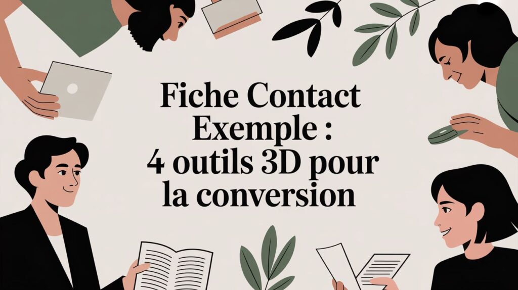 contact form example 3d tools